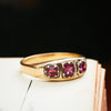 Antique Victorian Almandine Garnet Ring