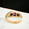 Antique Victorian Almandine Garnet Ring