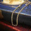 Victorian Styled 9ct Gold Belcher Link Chain Necklace