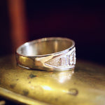 Antique Style Silver MIZPAH Ring