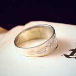 Antique Style Silver MIZPAH Ring