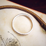 Vintage Style 'Florette' Gold Wedding Ring