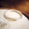 Vintage Style 'Florette' Gold Wedding Ring