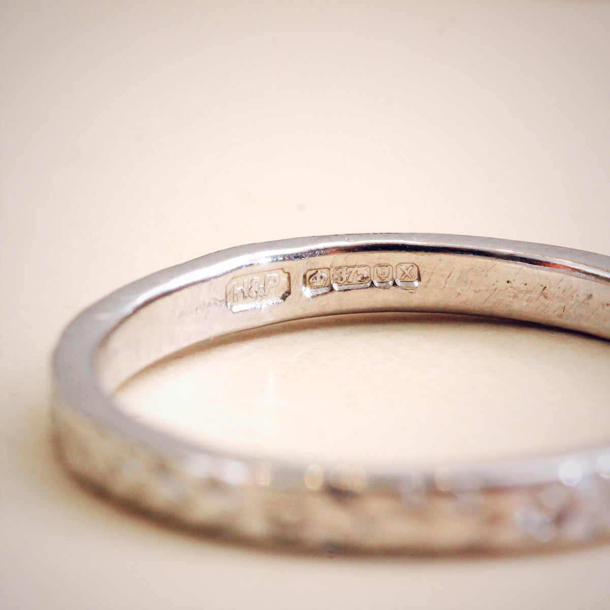 Vintage Style 'Florette' Gold Wedding Ring