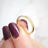 Vintage Style 'Flora' Gold Wedding Ring
