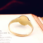 Date 1930 9ct Gold 'PD' Signet Ring