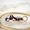 Antique Silver & Rose Cut Diamond Pendant