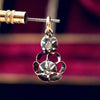 Antique Silver & Rose Cut Diamond Pendant