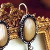 Georgian Coque de Perle Drop Earrings