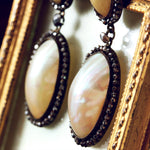 Georgian Coque de Perle Drop Earrings