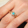 Victorian Turquoise and Gold Ring