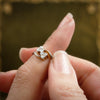 Dinky Darling Twin Sparkles Crossover Ring