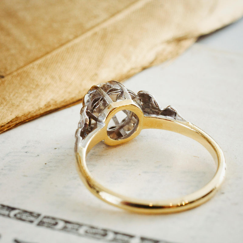 An Especially Fancy Vintage Diamond Engagement Ring