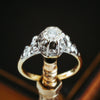 An Especially Fancy Vintage Diamond Engagement Ring