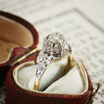 An Especially Fancy Vintage Diamond Engagement Ring