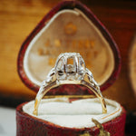 An Especially Fancy Vintage Diamond Engagement Ring