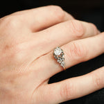 An Especially Fancy Vintage Diamond Engagement Ring