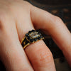 Well Beloved Georgian Date 1827 Enamelled Mourning Ring