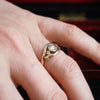 Especially Pretty Vintage Gold Twist Diamond Ring