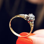 Perfectly Lovely Vintage Diamond Engagement Ring