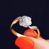 Blossom Love! Vintage Diamond Cluster Ring