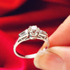 Vintage Art Deco Diamond Engagement Ring