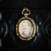 Ornamental Acanthus Mid Victorian Picture Locket