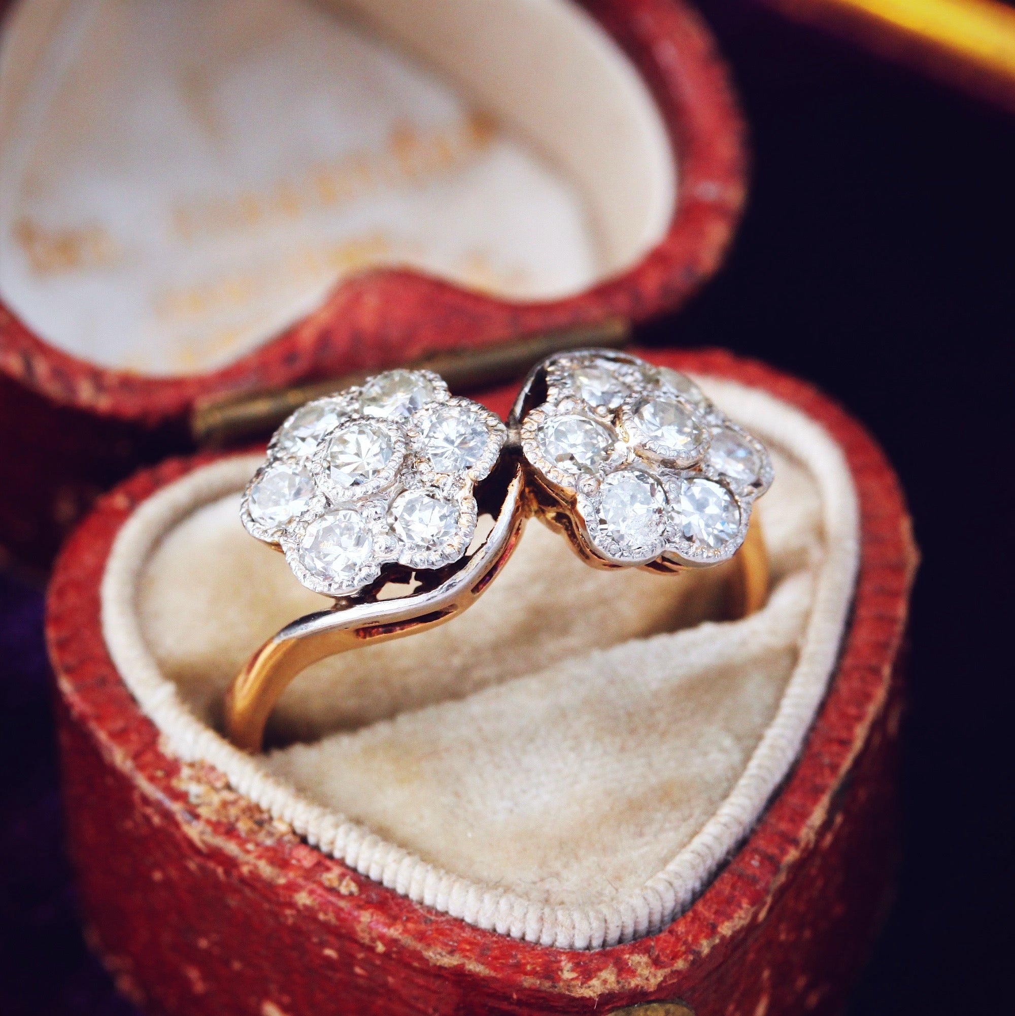 Toi et moi engagement ring best sale