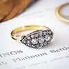 Beautiful Handmade Antique Diamond Cluster Ring