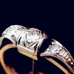 Art Deco Diamond 9ct Gold Ring