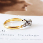 Vintage Old European Cut Diamond Engagement Ring