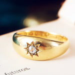 Date 1879 22ct Gold Diamond Ring