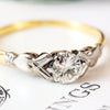 Darling Vintage Diamond Engagement Ring