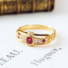 Date 1907 Ruby & Diamond Ring