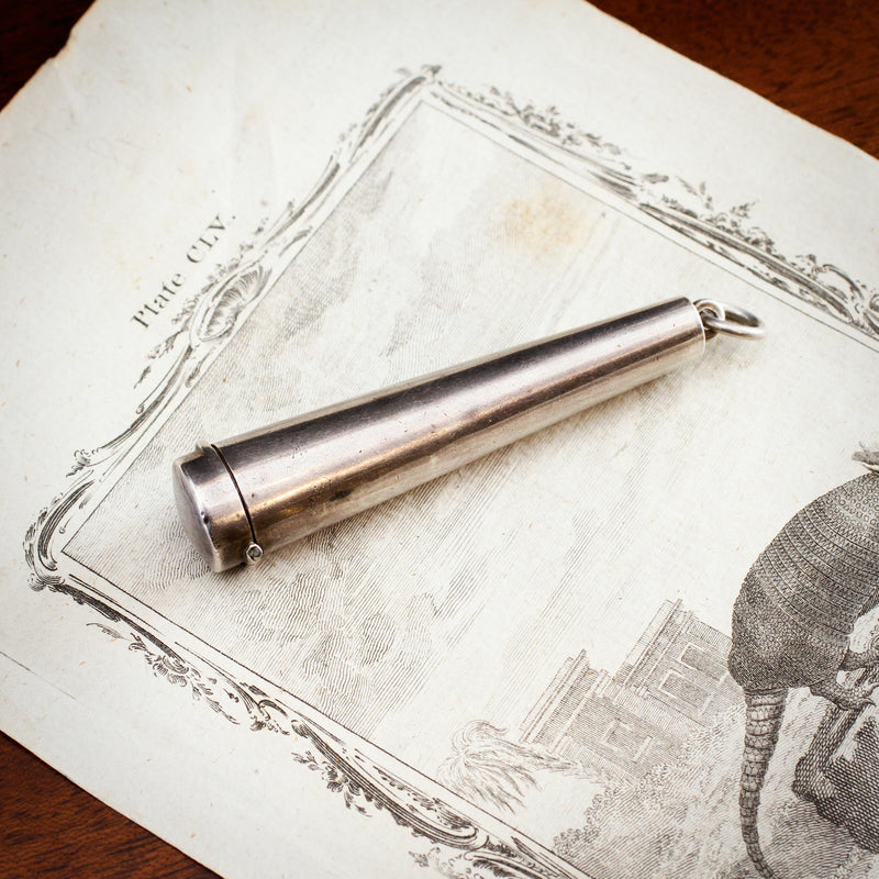 Antique Date 1904 Silver Cigar Case