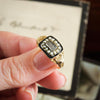 In Lament; Georgian Antique Mourning Ring