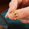 Antique 18ct Yellow Gold Buckle Ring