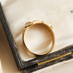 Antique 18ct Yellow Gold Buckle Ring