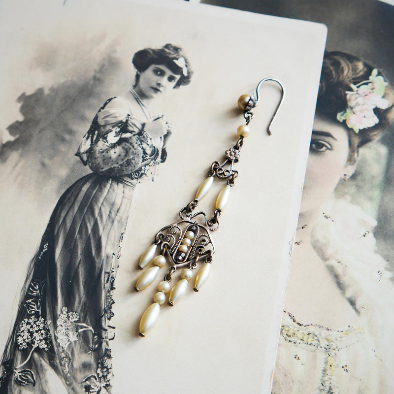 A Scarce Pair of Louis Rousselet Drop Earrings