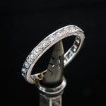 Diamond & 18ct White Gold Full Eternity Ring