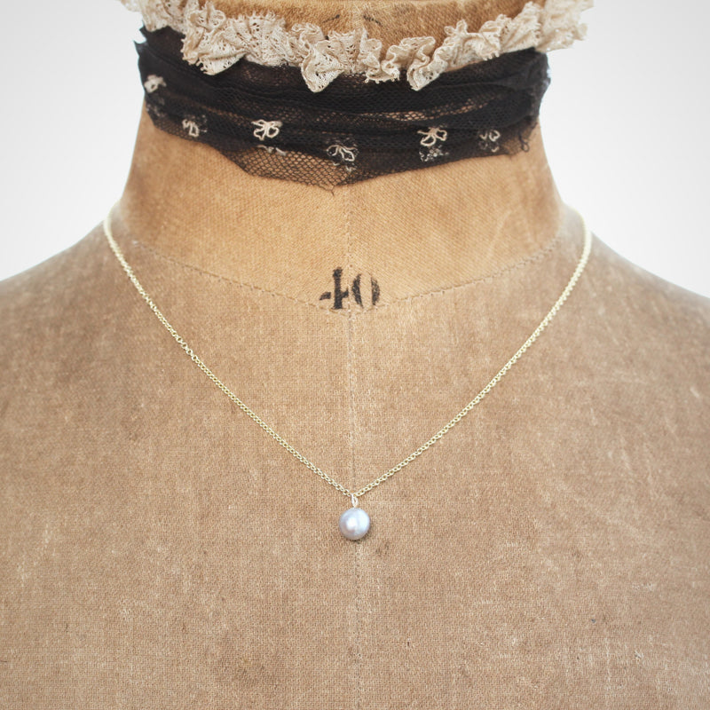 Vintage Moonglow Pearl Pendant