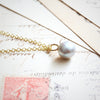 Vintage Moonglow Pearl Pendant