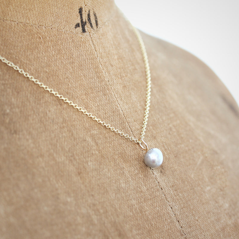 Vintage Moonglow Pearl Pendant