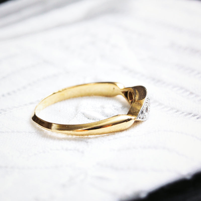 Twinklesome Antique Edwardian Five Stone Diamond Ring