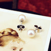 Fabulous Quality Vintage Cultured Pearl Earrings