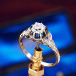 Vintage Art Deco Diamond Engagement Ring