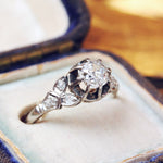 Vintage Art Deco Diamond Engagement Ring