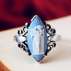 Date 1954 Vintage Wedgewood Dress Ring