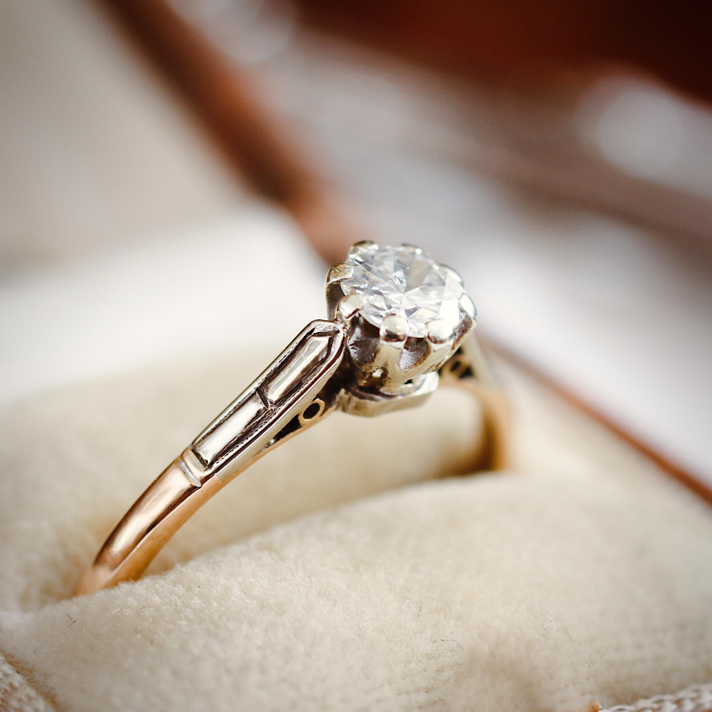 Brilliant cut diamond ring shop