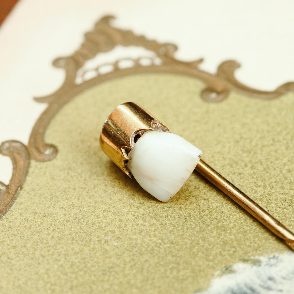 Quirky Victorian Baby Tooth Stick Pin – Fetheray